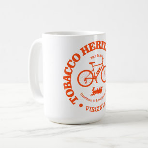 Pfad zum Tabakerbe (Fahrrad) Kaffeetasse
