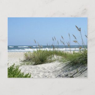 Pfad zur Ocracoke-Insel Postkarte