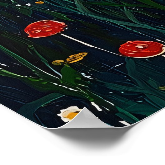 Pfad zur Zuhause - Naïf Whimsical Journey Art Poster (Ecke)