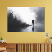 Pfad zwischen Schatten Leinwanddruck (Insitu (Wohnzimmer))