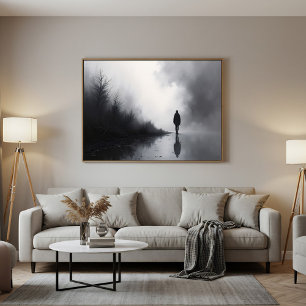 Pfad zwischen Schatten Poster