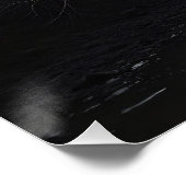 Pfad zwischen Schatten Poster (Ecke)