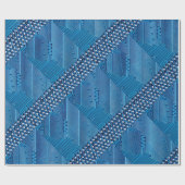 Pfade auf einer Computerplatte Geschenkpapier (Flach)