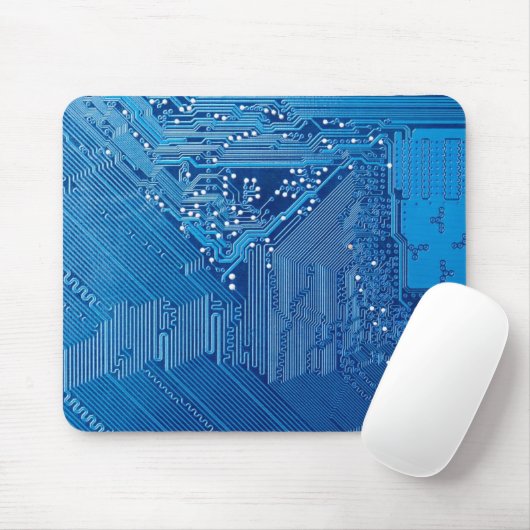 Pfade auf einer Computerplatte Mousepad (Mit Mouse)