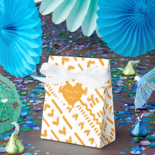 Pfade des afrikanischen Sonnenblumenmusters Geschenkschachtel (Party)