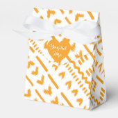 Pfade des afrikanischen Sonnenblumenmusters Geschenkschachtel (Vorderseite)