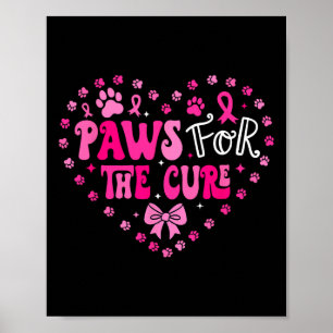 Pfade für die Heilung des lauten Katzenbrustkrebse Poster