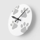 Pfade für einen Moment Runde Wanduhr (Winkel)