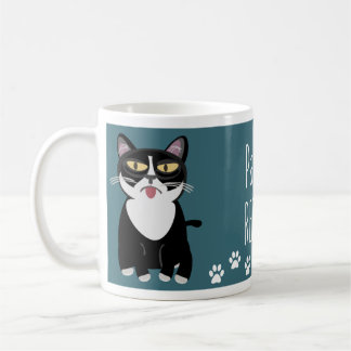 Pfade zum Aktualisieren des Cat-Slogan-Designs für Kaffeetasse