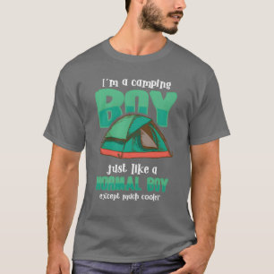 Pfadfinder Camping Außenlager Lagerfeuer Wandern R T-Shirt