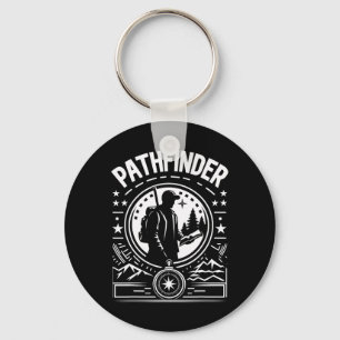 Pfadfinder Explorer-Abenteuer Outdoor-Wandern Camp Schlüsselanhänger