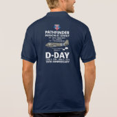 PFADFINDER-FALLSCHIRM-GRUPPE POLO SHIRT (Rückseite)