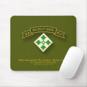 Pfadfinder-Hundezüge Mousepad (Mit Mouse)