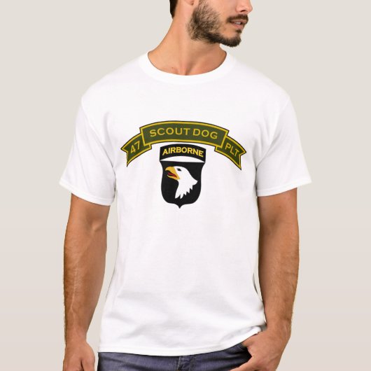 Pfadfinder-Hundezüge T-Shirt (Vorderseite)