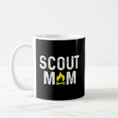 Pfadfinder-Mama scout Mutter Pfadfinder Kaffeetasse (Links)