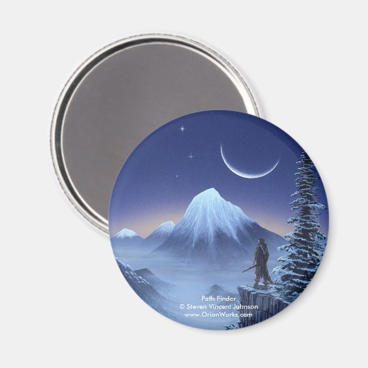 Pfadfinder, Pfadfinder Steven Vincent Johnso... Magnet (Vorderseite/Rückseite)