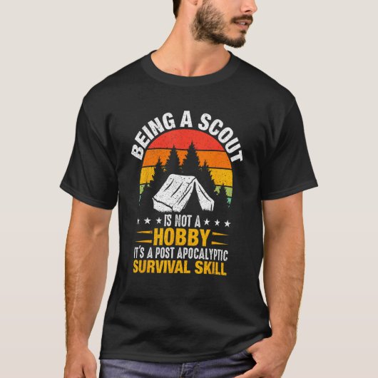 Pfadfinder Sein Ist Kein Hobby Pfadfinder  für Jun T-Shirt (Vorderseite)