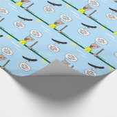 Pfadfinder und Eagle-Gedanken Geschenkpapier (Ecke)