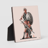 Pfadfinder und Freiheit Fotoplatte (Vorderseite)