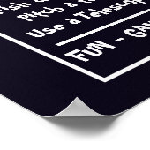 Pfadfindercamp out Flyer Template, Spring Camp Pos Poster (Ecke)