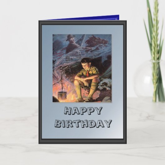 Pfadfinderfeuer Karte (Vorderseite)