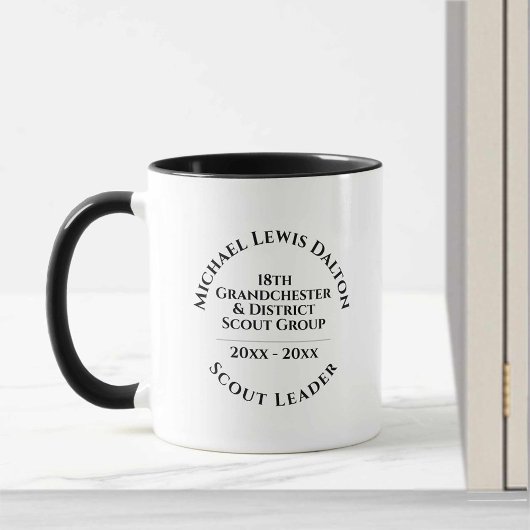 Pfadfinderführer Tasse