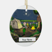 Pfadfinderin Keramik Ornament (Rechts)