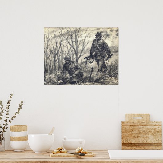 Pfadfinderinnen Poster (Küche)