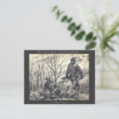 Pfadfinderinnen Postkarte (Stehend Vorderseite)