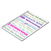 Pfadfinderinnotizbuch Notizblock (Linke Seite)