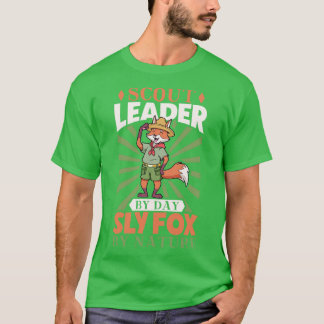 Pfadfinderleiter bei Tag Schlauer Fuchs von Natur T-Shirt