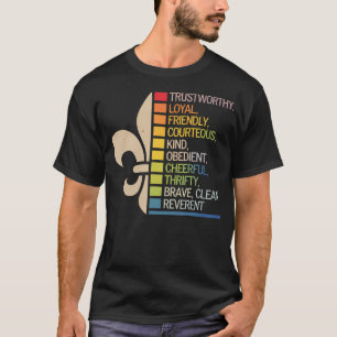 Pfadfinderleiter Pfadfinder Lagerfeuer Campingzelt T-Shirt