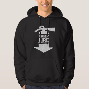 Pfadfindermeister des erwachsenen Humor-Campings Hoodie