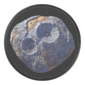 Pfadfindermission bei Asteroiden 16 Psyche Eishockey Puck (Vorderseite)