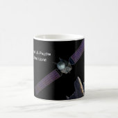 Pfadfindermission bei Asteroiden 16 Psyche Kaffeetasse (Mittel)