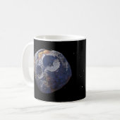 Pfadfindermission bei Asteroiden 16 Psyche Kaffeetasse (Vorderseite Links)