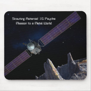 Pfadfindermission bei Asteroiden 16 Psyche Mousepad