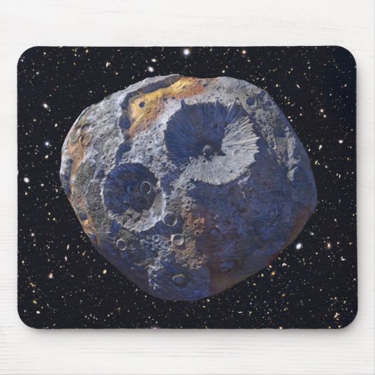 Pfadfindermission bei Asteroiden 16 Psyche Mousepad (Vorne)