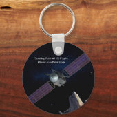 Pfadfindermission bei Asteroiden 16 Psyche Schlüsselanhänger (Vorderseite)