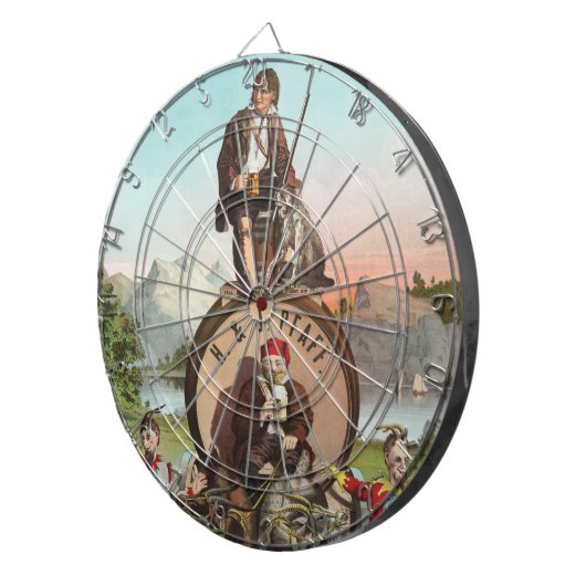 Pfaff Bock Beer Dartboard Dartscheibe (Vorderseite rechts)