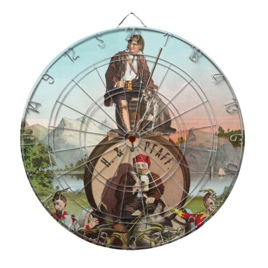 Pfaff Bock Bier Dartboard Dartscheibe (vorne)