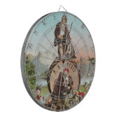 Pfaff Bock Bier Dartboard Dartscheibe (Vorderseite Links)