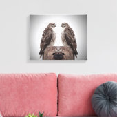 Pfahl Leinwanddruck (Insitu (Wohnzimmer))