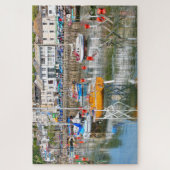 Pfahlboote, Looe, Cornwall, England Puzzle (Vertikal)