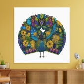 Pfahlgarten Leinwanddruck (Insitu (Wohnzimmer))