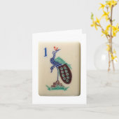 Pfahlkarte Karte (Gelbe Blume)