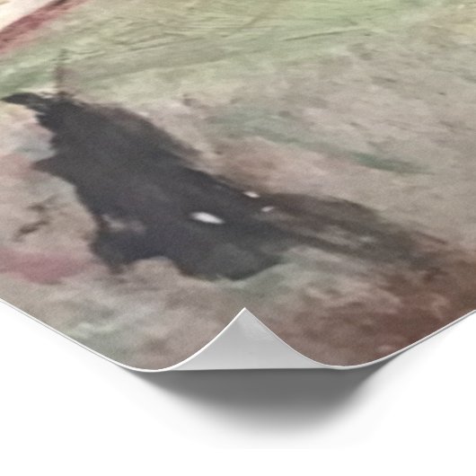 Pfahlleben Poster (Ecke)