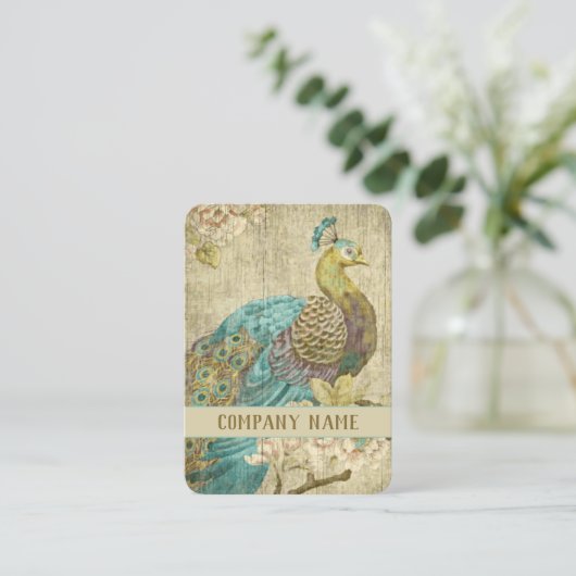 Pfakenkarte Visitenkarte (Stehend Vorderseite)