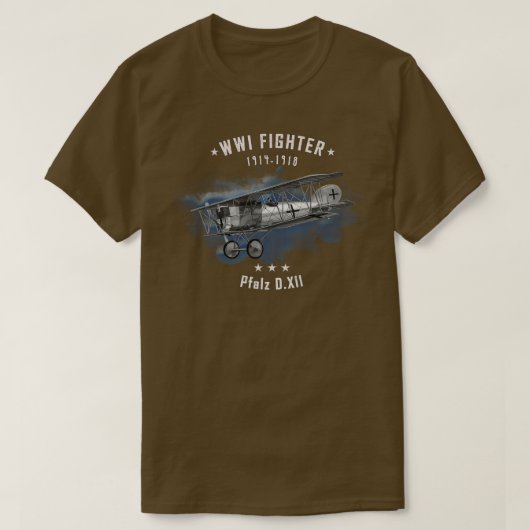 Pfalz WWI-Kampfflugzeug 1 T-Shirt (Design vorne)