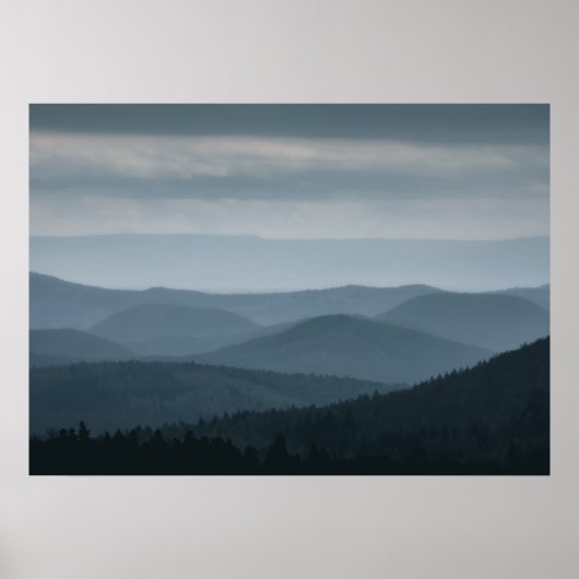 Pfälzerwald Deutschland Landschaftliches Foto Poster (Vorne)